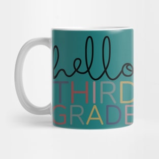 THIRD GRADE HELLO Mug